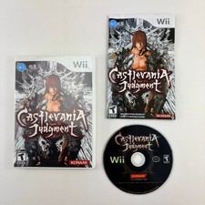 Castlevania: Judgement Nintendo Wii Complete CIB w/Manual - Tested