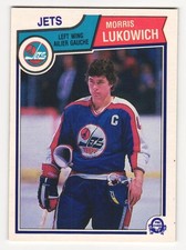 1983-84 O-Pee-Chee Morris Lukowich #386 Jets