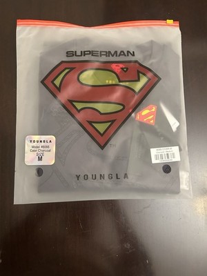 YoungLA Charcoal Superman Long Sleeve Compression Size Medium *DM IF INTERESTED*