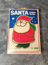 Vintage 1984 Christmas Cookie Cutter w/ Box Made By Fox Run Christmas Holiday