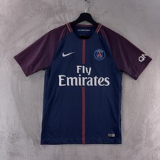 Nike PSG Soccer Jersey Kit Mens Size Small Blue Paris Saint Germain Dri Fit