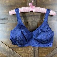 Playtex 18 Hour Bra Ultimate Lift and Support Blue Velvet 4745 40D