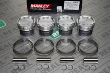 Manley Forged Pistons 4G63T 7 bolt 86mm 2G DSM 8.5:1 Evo 1 2 3 4 5 6 7 8 9 9.0:1