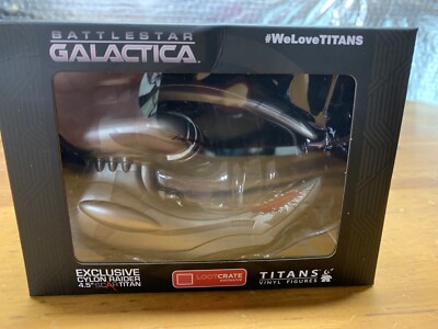 Loot Crate Exclusive Cyclon Raider Battlestar Galactica Titans Vinyl Figure New