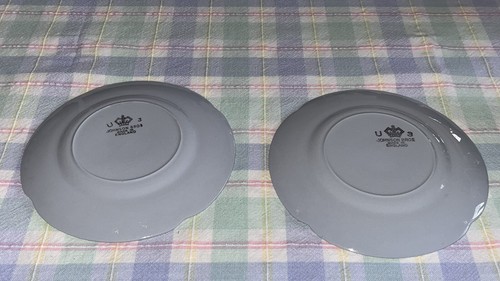 Johnson Bros Greydawn Blue 23 Piece Breakfast Set For 2 Scalloped Rim Tea Coffee - Picture 16 of 24