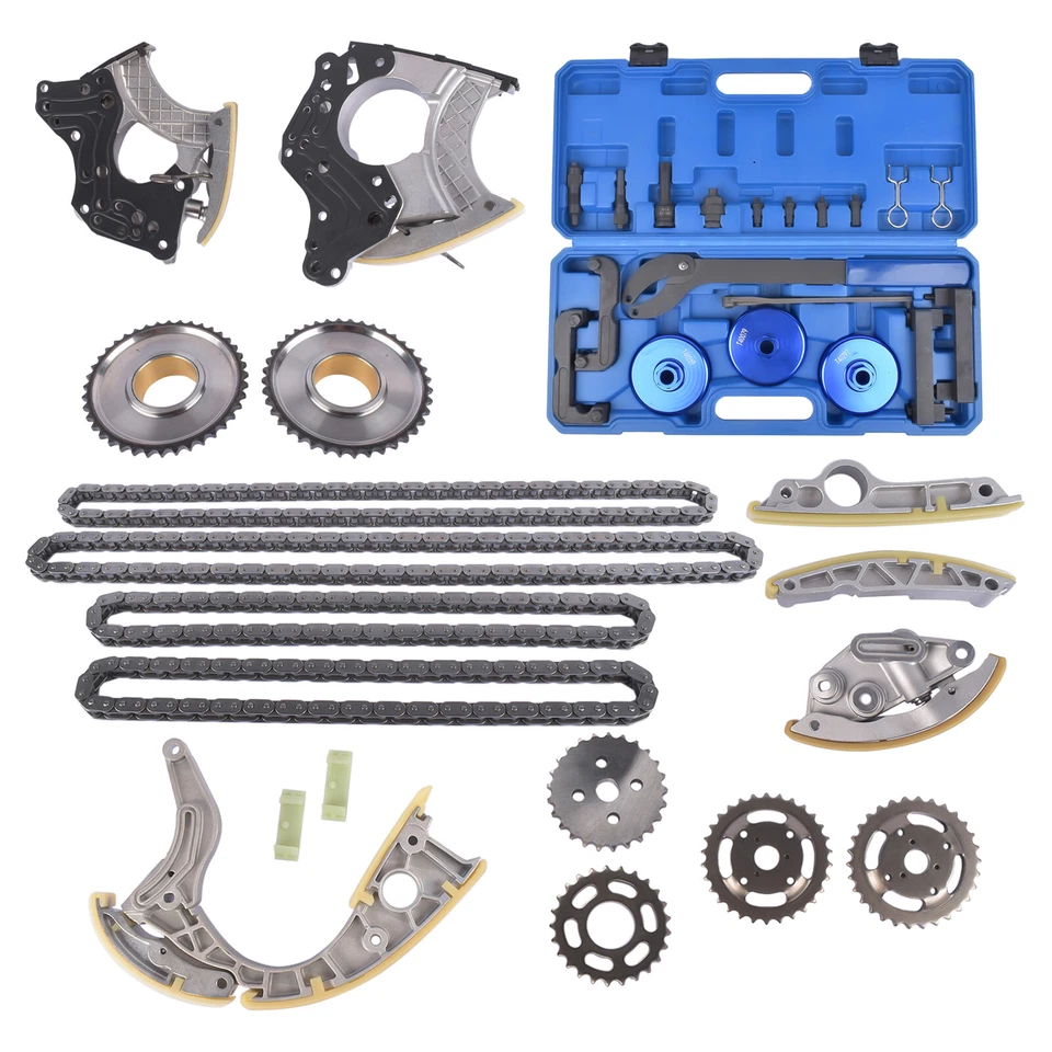 Timing Chain & Tool Kit For 2004-2011 Audi S5 A6 A8 Q7 4.2 FSI BVJ BAR BSM CAUA - Image 3 of 4