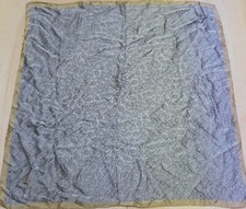 VINTAGE WOMEN'S OMEGA 100 PURE SILK SILK SILK SOIE SCARF 183 66cm x 66cm