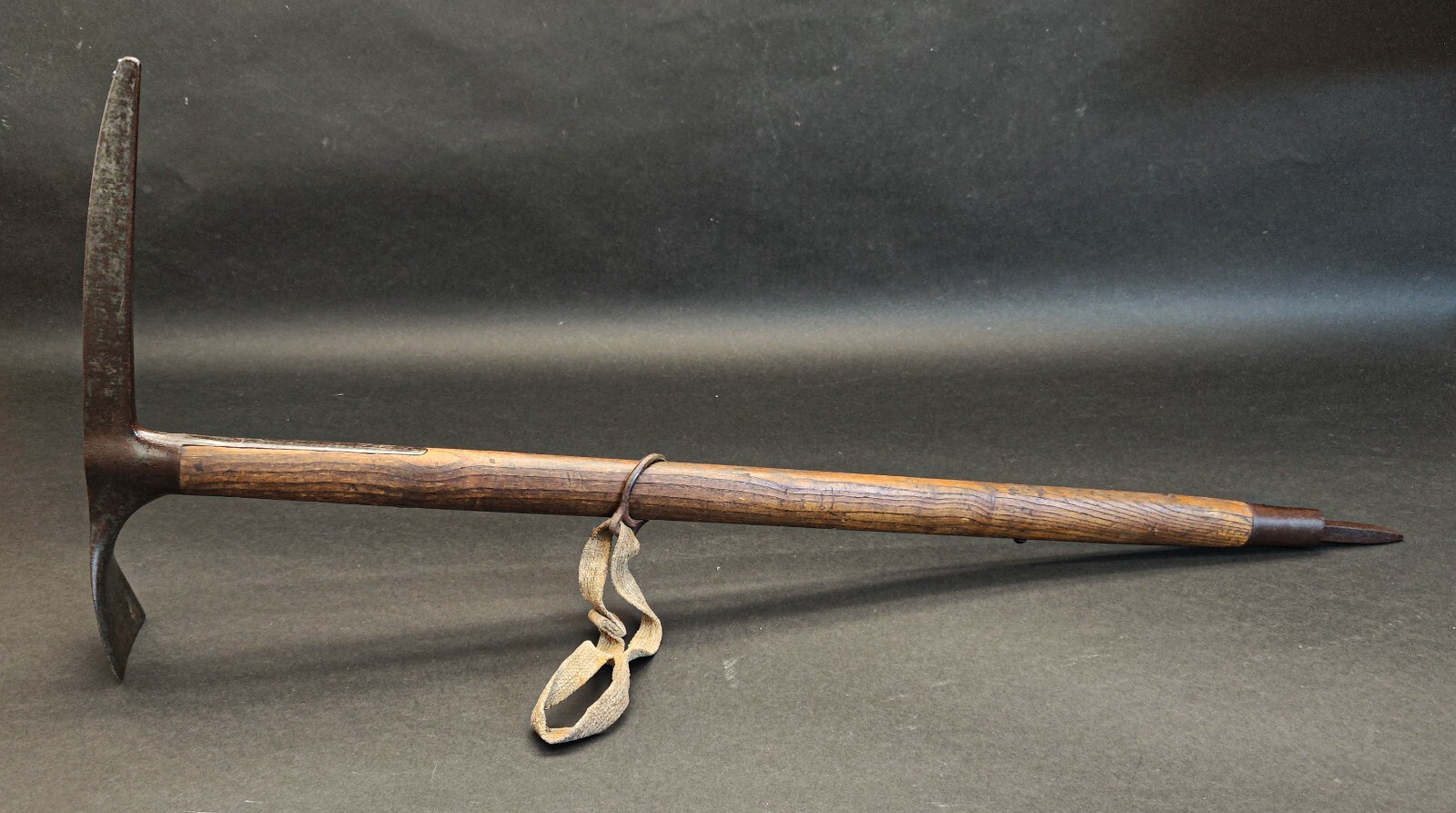 Rare Unusual Walking Stick Pickle Axe Ice Axe Eispickel STUBAI image 4