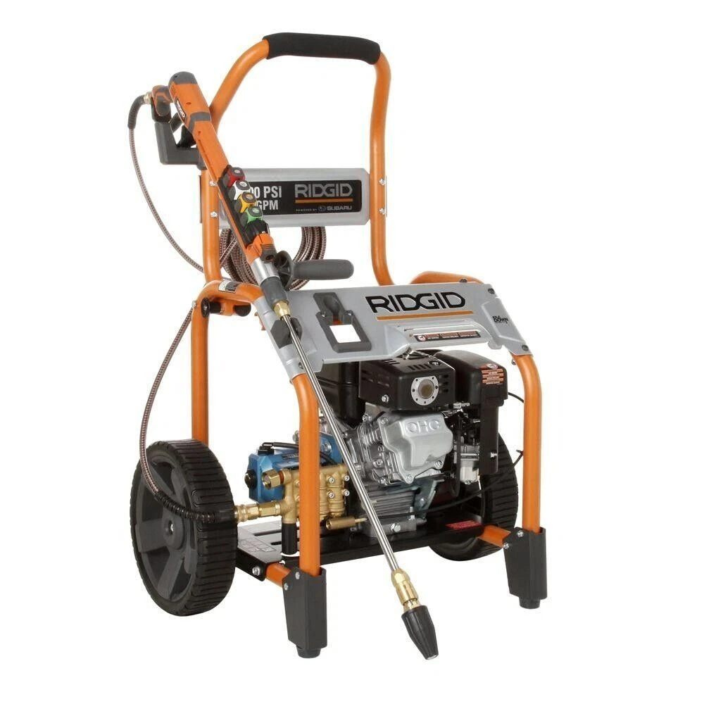 RIDGID RD80945 Subaru Engine Gas Pressure Washer 3,300PSI