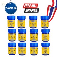 (Pack 12) Original Golden Dragon Thai Compound Herbal Inhaler Free Shipping