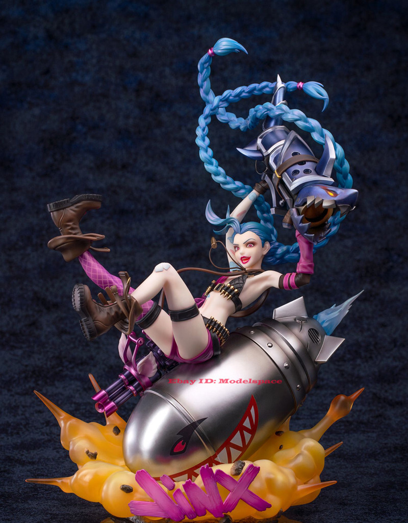Original Myethos 1/7 League of Legends Jinx Figure ABS ＆ PVC