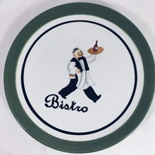 Jennifer Brinley Dinner Plate by Certified Int Corp 11” Round Bistro  Waiter