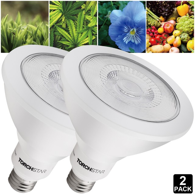 PAR38 LED Plant Grow Light Bulb, 16.5W 40° Beam Angle, E26 Base, Indoor