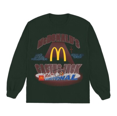travis scott x mcdonalds cactus jack invitational shirt medium Utopia Astroworld