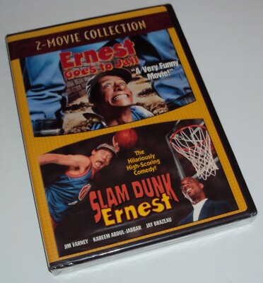 Ernest Goes to Jail / Slam Dunk Ernest, Jim Varney DVD NEW Gailard Sartain