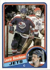 1984-85 Topps #151 Laurie Boschman Hockey Card