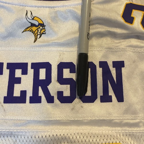 Minnesota Vikings Adrian Peterson #28 Reebok NFL Jersey Women’s Small/ See Pics - Picture 14 of 20