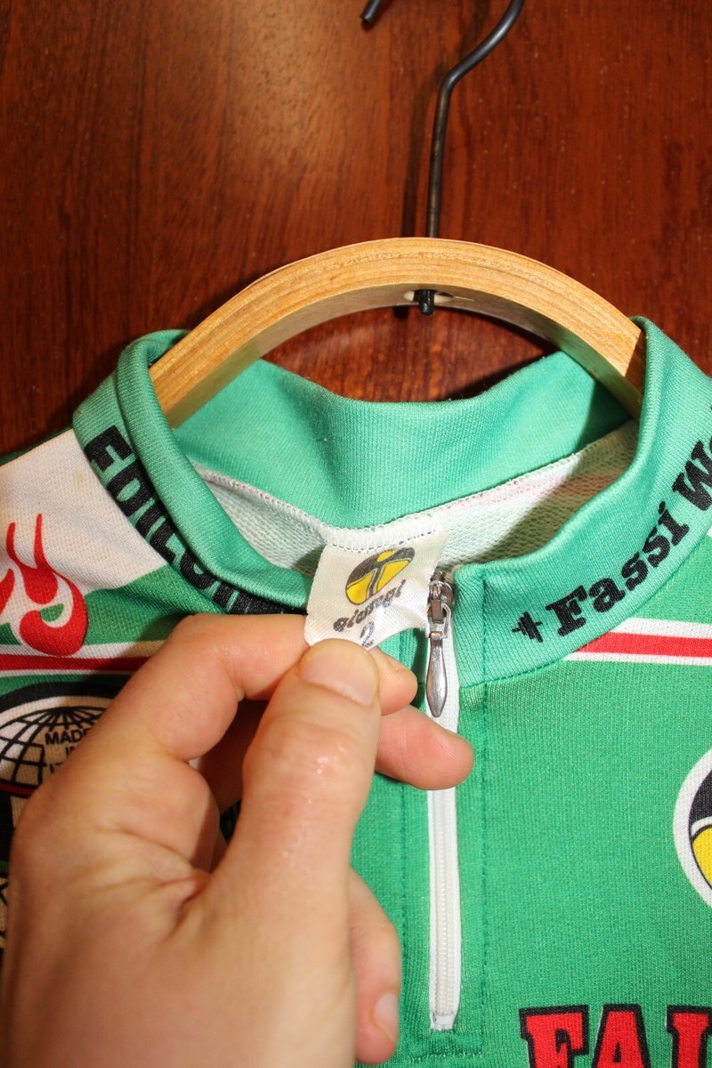 Maillot Cycliste Vintage Fanini 7 Eleven – 1988 – Taille 5 – GIESSEGI