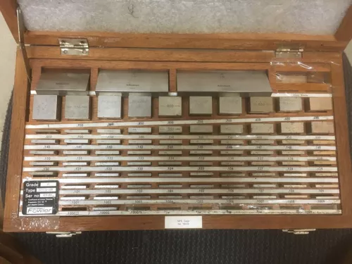 96 Piece Fowler / Mitutoyo Gage Block Set - Grade A+
