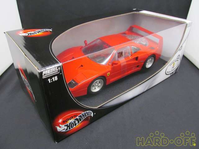 ferrari f40 hot wheels 1 18