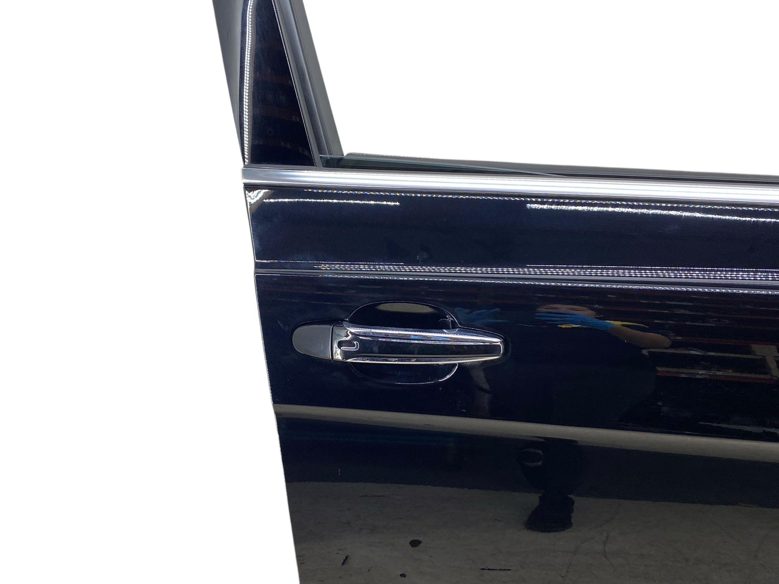 2016-2020 BENTLEY BENTAYGA OEM FRONT RIGHT PASS DOOR SHELL ONYX BLACK W/ HANDLE