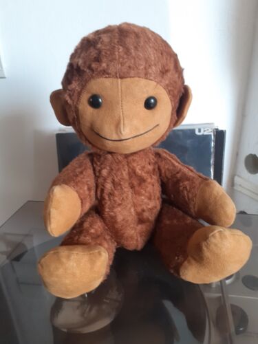 ancien singe peluche vintage old antique jointed monkey ours ancien teddy bear - Foto 1 di 5