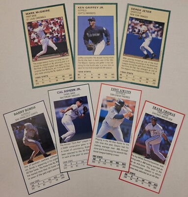 1997*1998*1999 MLB All-Star Game Program Inserts *Pick A Player* 10+ Ship FREE!