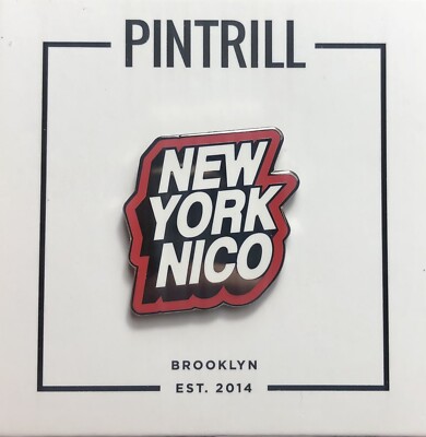 New York Nico Pin by Pintrill (Sold Out Collectors Item)