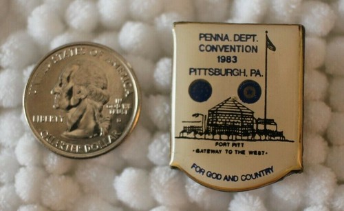 1983 American Legion Pennsylvania Convention Pittsburgh Pin Pinback #30800
