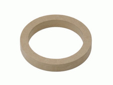 ONE PR MDF SPEAKER RINGS 6 INCH X 3/4 INCH - PAIR