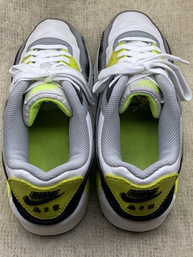 Nike Air Max 90 LTR 2019 (GS) Shoes Size 5.5Y White/Particle Grey CD6864 - Picture 8 of 19