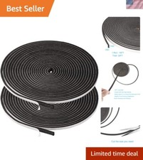 Durable Closed Cell Foam Seal Tape - 2 Rolls, 1/4"W x 1/8"T for Windows  Doors