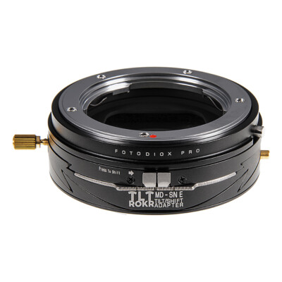 Fotodiox TLT ROKR Tilt/Shift Adapter Minolta MD Lens to Sony E-Mount Camera