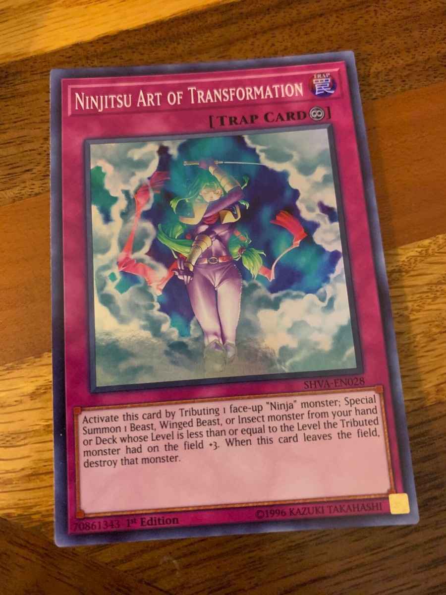 yugioh transformation card Amazon.com: YU-GI-OH! - Ninjitsu Art of Transformation (OP02-EN011) - OTS  Tournament Pack 2 - Unlimited Edition main image 1