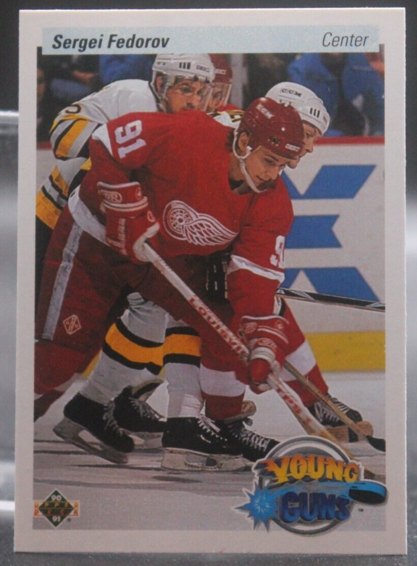 Sergei Fedorov (Red Wings/RC) 1990-1991 Upper Deck #525