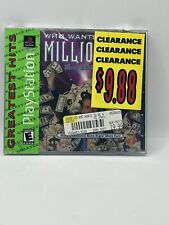 WHO WANTS TO BE A MILLIONAIRE: 2nd EDITION PLAYSTATION 1 GREATEST HITS PS1 GAME