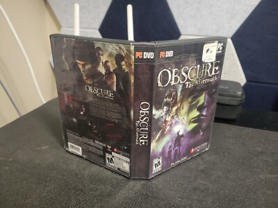 Obscure: The Aftermath Video Game (PC DVD Rom, 2007) with Manual