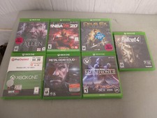 Xbox One Lot of 7 Games Maden 16, Ark, Star Wars More