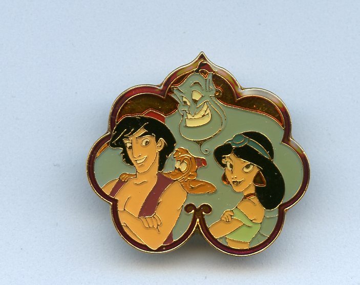 その他 Disney Aladdin Genie Jasmine Blue 90s Disney Aladdin Genie Jasmine Blue 90s Vintage Cartoon Digital