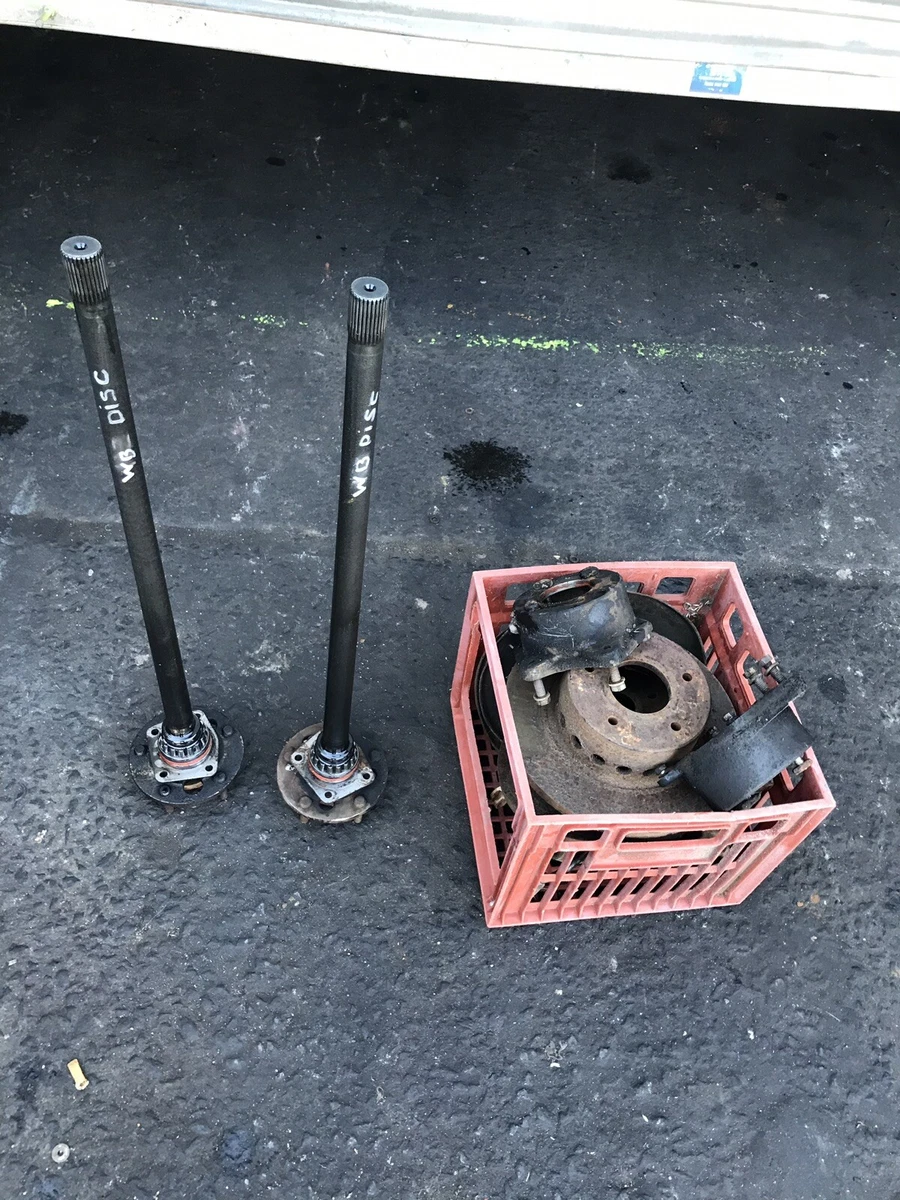 HOLDEN REAR DISC BRAKES STATESMAN WB REAR DISC CALIPERS HQ HZ AXLES