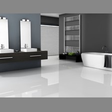 Radiateur mural salle bain sèche-serviettes chauffage d´appoint electrique
