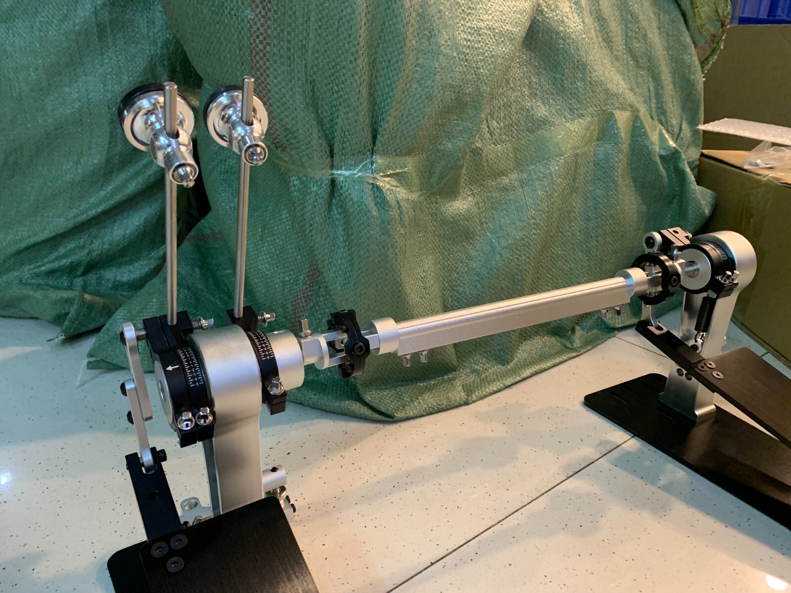 Lefthanded Style Direct drive 25" Long board double Bass Pedal eBay