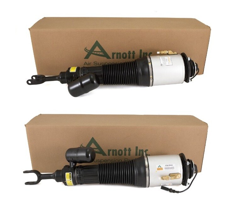 Pair Set of 2 Front Arnott Reman. Susp Strut Assemblies For  Bentley VW Phaeton