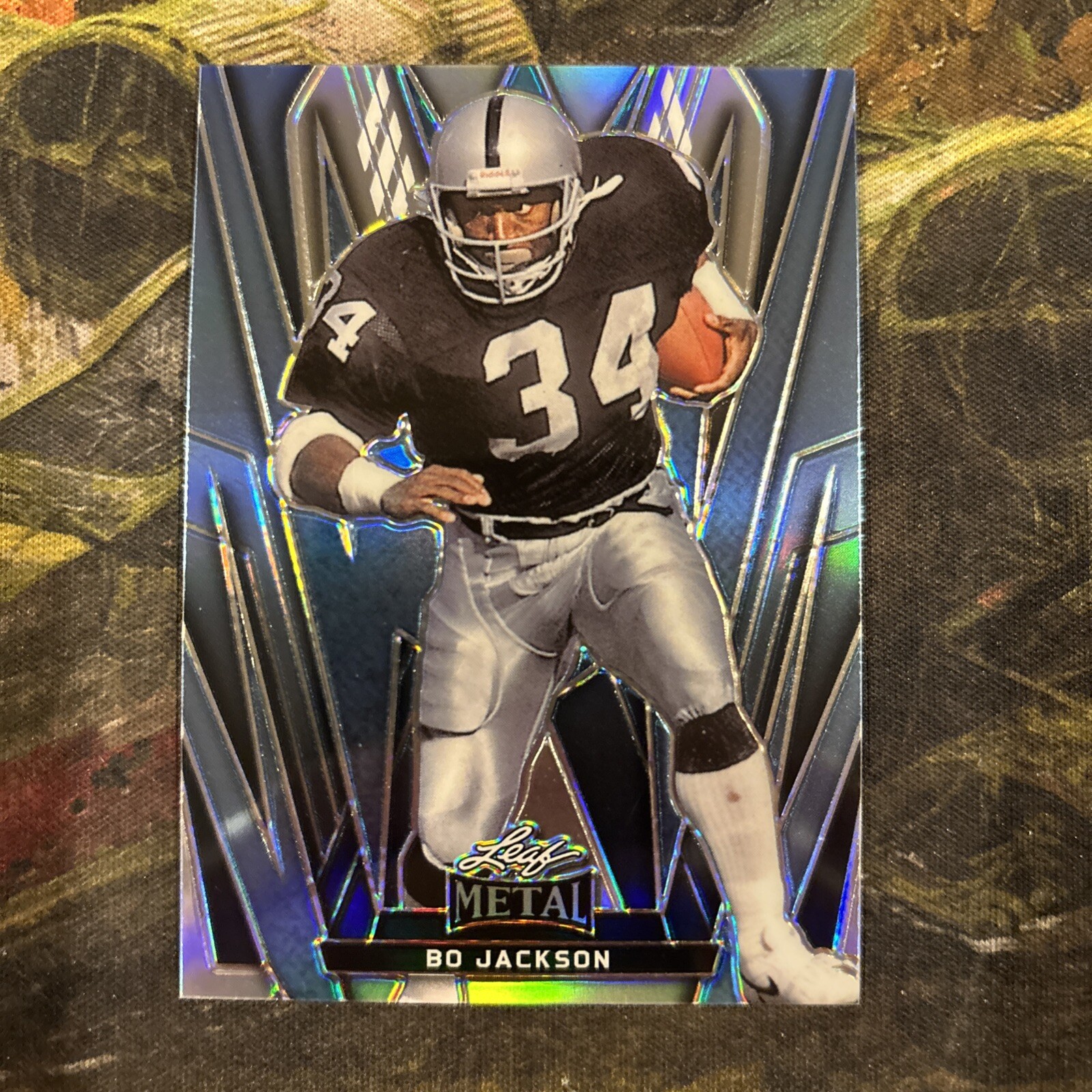 2024 Leaf Metal BO JACKSON Blue /3. National Exclusive NSCC #LMB-7