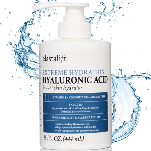 15 Fl Oz Hyaluronic Acid Skin Moisturizer Cream for Youthful Hydrated Skin