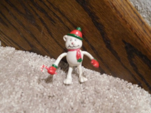 Vintage Fun World Christmas elf Pencil Topper - 1990 Seasons Greetings - Picture 5 of 5