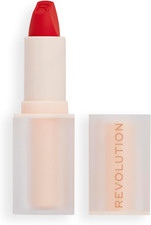 Makeup Revolution Lip Allure Soft Satin Lipstick, Satin-Luxe Finish, All-Day Wea