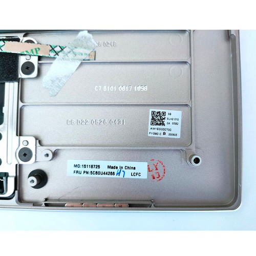New For Lenovo Yoga C940-14IIL Palmrest Keyboard Cover Bezel 5CB0U44278 - Afbeelding 6 van 11