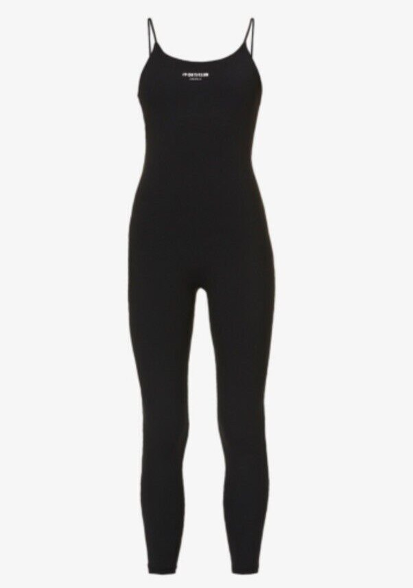 ADANOLA BLACK FULL LENGTH ULTIMATE UNITARD STRETCH ALL IN ONE YOGA GYM