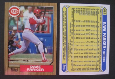 DAVE PARKER CARDS Your Pick TOPPS Tiffany Fleer Donruss Leaf OPC UDeck 1978-1991